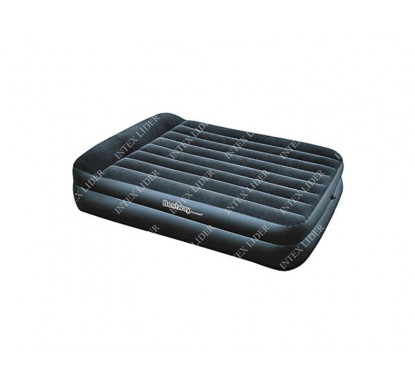 67345 BW Надувная кровать Premium Air Bed with Sidewinder 203х152х46 см, с электронасосом