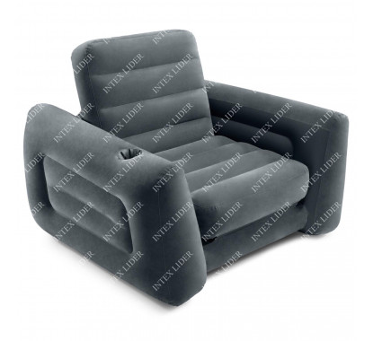 66551 Intex Надувное кресло-кровать, 117х224х66 см